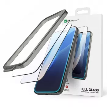 AMAZINGTHING Radix Full härdat glass skärmskydd för Apple iPhone 17 Pro Max (2-pack)