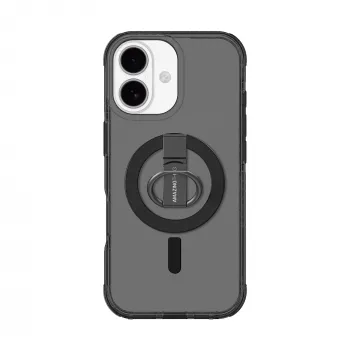 AMAZINGTHING Titan Pro Grip Ring Set skal för Apple iPhone 17 med MagSafe – svart