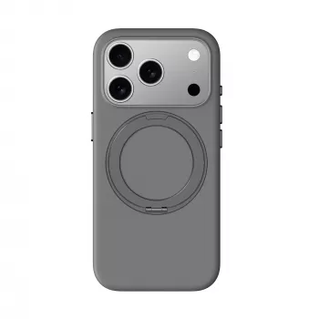 AMAZINGTHING Cloudie skal för iPhone 17 Pro med kickstand – grå