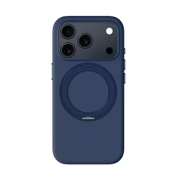 AMAZINGTHING Cloudie skal för Apple iPhone 17 Pro Max med kickstand – blå