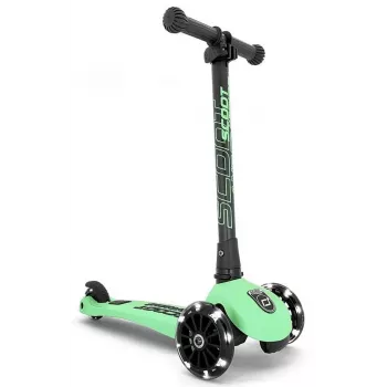 Scoot & Ride Highwaykick 3 LED Kiwi 3-hjulig sparkcykel