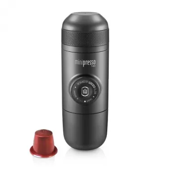 WACACO Minipresso NS portabel espressomaskin för Nespresso-kapslar, svart