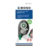 Tombow korrigeringsrulle 10 m x 4,2 mm vitt band genomskinligt blått hölje