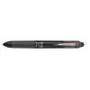 PILOT PEN FriXion Ball 4 raderbar gelpenna 4-i-1 svart skaft 0,5 mm extrafin