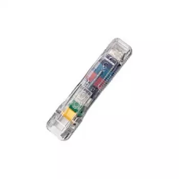 Rapesco Supaclip 40 dispenser – svart/silver – kapacitet 40 ark – 8 clips ingår