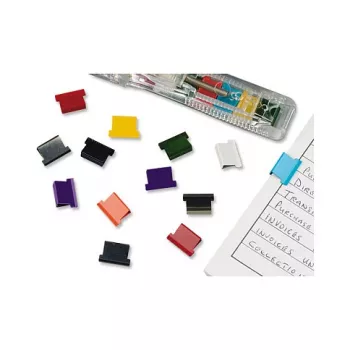 Rapesco 50 Supaclips blandade 1,6 cm