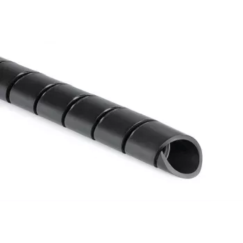 HellermannTyton spiralkabelvirare 9 mm 30 m svart polyeten
