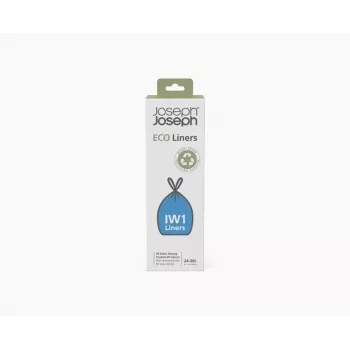 Joseph Joseph IW1 24-36L grå soppåsar av återvunnen plast (20-pack)