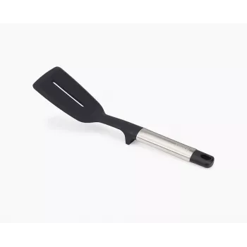 Joseph Joseph Elevate slitsad stekspade i rostfritt stål och silikon - svart/grå