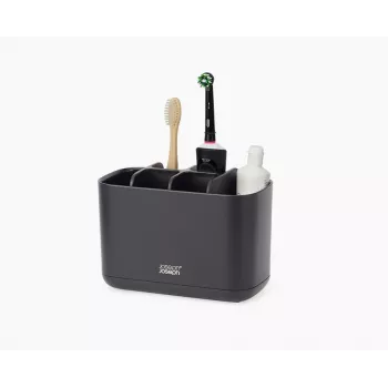 Joseph Joseph EasyStore stor tandborsthållare, mattsvart (70599)