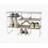 Joseph Joseph Level Plus Large justerbart skohyllor ecru