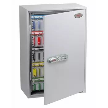 Phoenix Safe KC0605E Key Cabinet - Grey - 300 Hooks - Electronic Lock - 380 x 205 x 550 mm