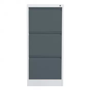 Phoenix Safe FC1003GAK Fireproof Filing Cabinet with 3 Drawers, Anthracite