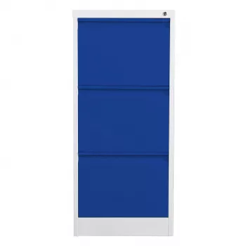 Phoenix Safe FC1003GBK Hanging File Cabinet 3 Drawers Blue