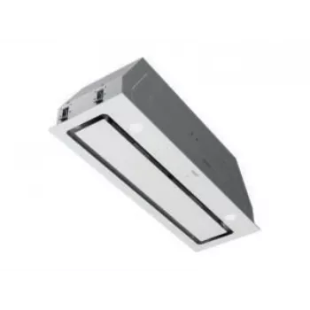 Cata GA DUAL 90 WH vägghuv, 90 cm, 805 m³/h, rostfritt stål med vitt glas