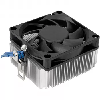 SILVERSTONE TECHNOLOGY SST-NT09-AM5 Low Profile CPU-kylare, 92mm fläkt, 2 heatpipes, AMD AM5, svart