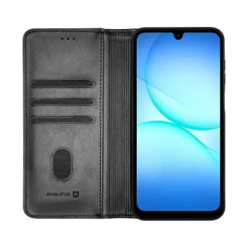 Evelatus Samsung Galaxy A17 bokfodral folio svart