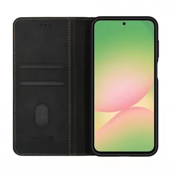 Evelatus Samsung Galaxy A57 bokfodral svart