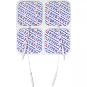 TensCare Carbon Mesh elektrodplattor 50x50 mm, 4-pack
