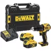 DEWALT DCD709M2T-QW 18V XR borstlös kombihammare 2x5,0Ah batterier TSTAK-väska
