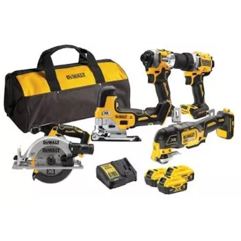 DEWALT DCK502P3 18V XR set med 5 borstlösa verktyg, 3 x 5,0Ah