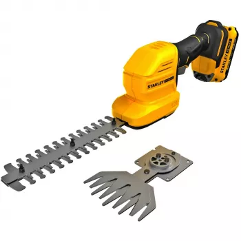 STANLEY trädgårdshäcksax och grässax 3,6 V batteri litiumjon