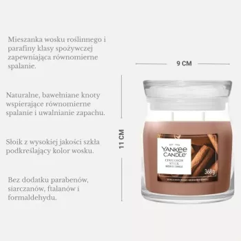 YANKEE CANDLE doftljus i glas Cinnamon Stick 623g