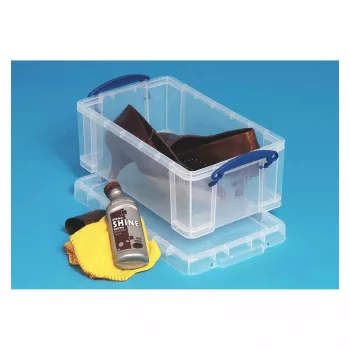 Really Useful Boxes 5C förvaringslåda - 5 liter, klar, rektangulär, polypropen