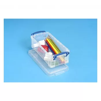 Really Useful Boxes 0.9C förvaringslåda - transparent - 0,9 liter - rektangulär - polypropen