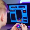 FIZZ CREATIONS Retro Arcade Tetris plug and play wireless pad console