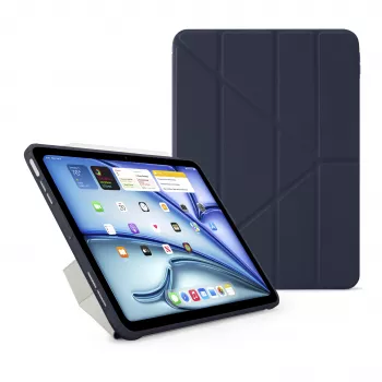 Pipetto Origami No1 Original Case för iPad Air 11 (M2/M3) / iPad Air 10,9 (4:e/5:e gen.), mörkblå
