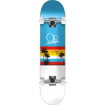 Ocean Pacific Sunset Complete Skateboard 7,75 blå