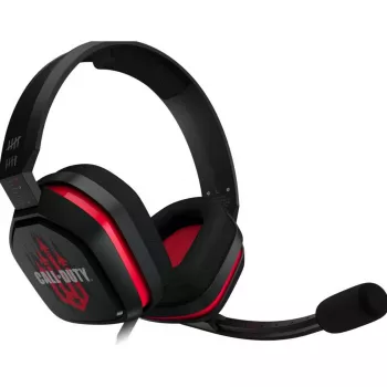 Logitech ASTRO A10 Call of Duty Edition gaming-headset, trådbundet, svart/röd