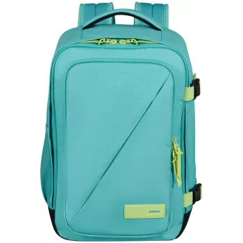 American Tourister Take2Cabin S kabinryggsäck Dusty Turquoise/Lime