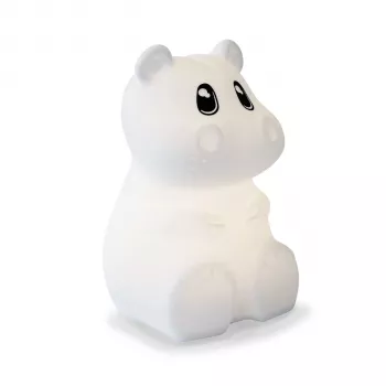 KIDYWOLF Nattlampa Hippo med färgskifte 15cm