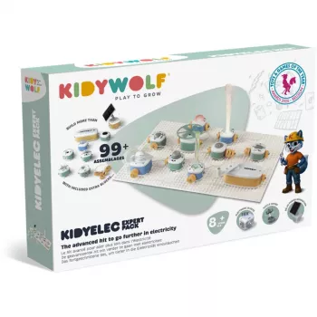 KIDYWOLF elektricitetsexperimentsats 18 delar