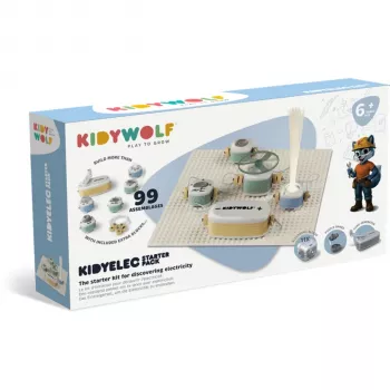 KIDYWOLF elektricitetsexperimentsats 11 delar