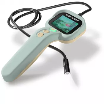 KIDYWOLF endoskopkamera för barn 2,4 inch IPS-LCD 1080p foto 720p video IP67 sond