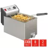 FRITEL TURBO SF Fritös 8 Liter 3,3kW Rostfritt stål
