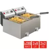 FRITEL TURBO SF Fritös 16 Liter 6,6kW Rostfritt stål