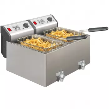FRITEL TURBO SF Fritös 16 Liter 6,6kW Rostfritt stål