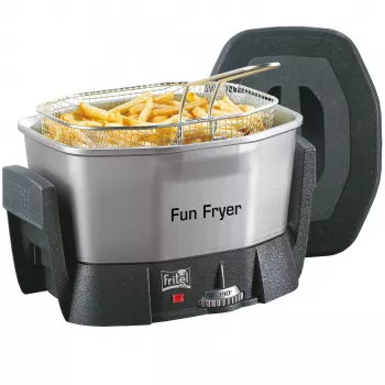 FRITEL Starter Fritös 1,5L 1400W svart/grå/silver