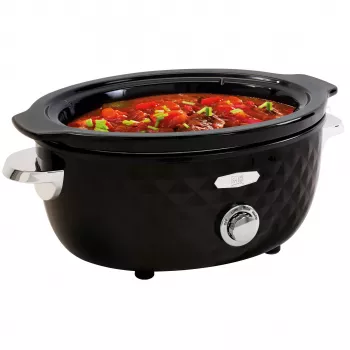FRITEL Family Slow Cooker 5,5 liter 210W svart/krom