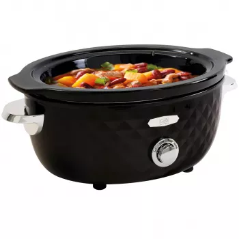 FRITEL Family Slow Cooker 3,3L 150W svart/krom