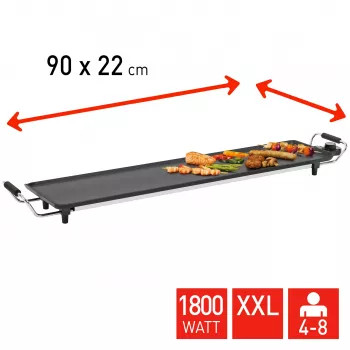 FRITEL Starter TY 1897 XXL teppanyakigrill 1800W silver/svart