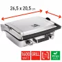 Fritel CW 3627 grill, 1600 W, rostfritt stål