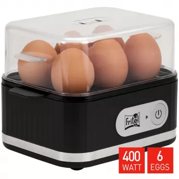 FRITEL Family äggkokare 400W svart/transparent