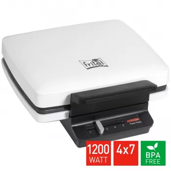 FRITEL WA 1230 våffeljärn 4x7 vit