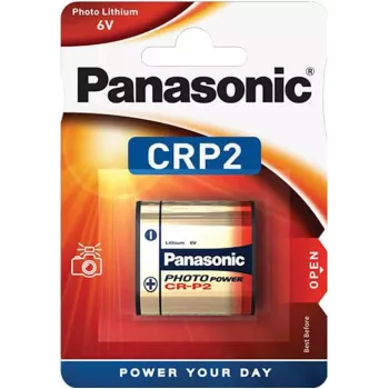 Panasonic CRP2 1BL 6V litiumbatteri (1400 mAh)