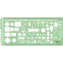 Simplex 1374S Troop Template NATO militära symboler